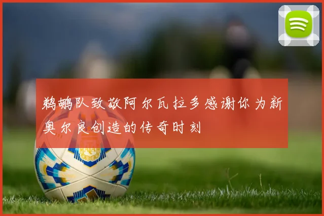 鹈鹕队致敬阿尔瓦拉多感谢你为新奥尔良创造的传奇时刻