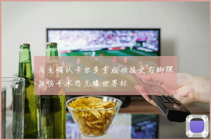 马竞确认卡尔多索成功接受右脚踝扭伤手术恐无缘世界杯