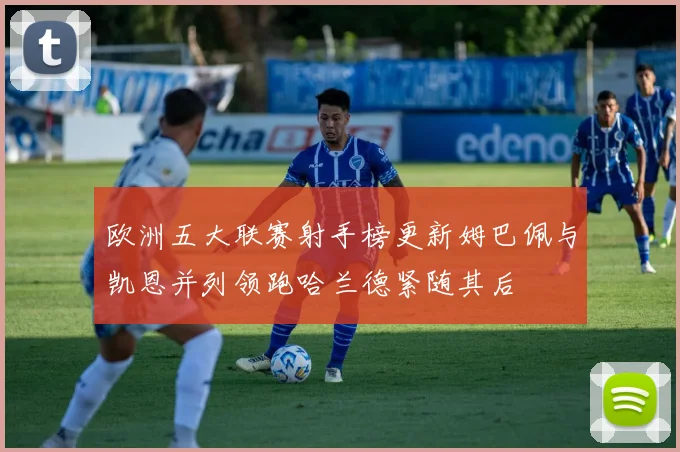 欧洲五大联赛射手榜更新姆巴佩与凯恩并列领跑哈兰德紧随其后